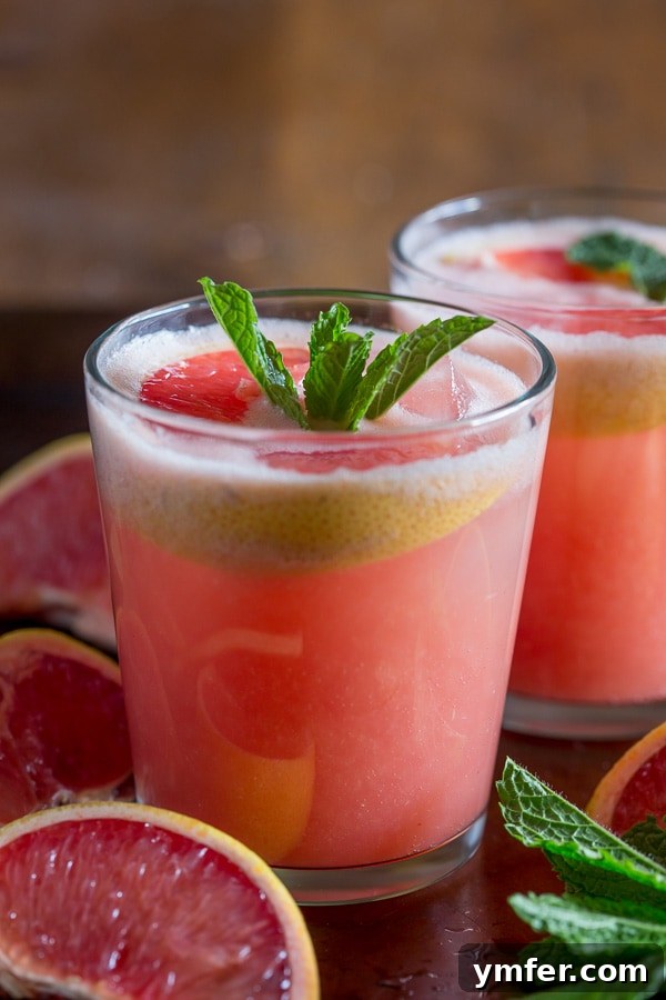 This fresh grapefruit margarita is packed full of grapefruit and lime flavor. Serve it on the rocks or frozen. This fresh grapefruit margarita is packed full of grapefruit and lime flavor. Serve it on the rocks or frozen.