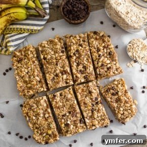 Effortless Peanut Butter Banana Chocolate Chip Energy Bars 5 img 10255 4
