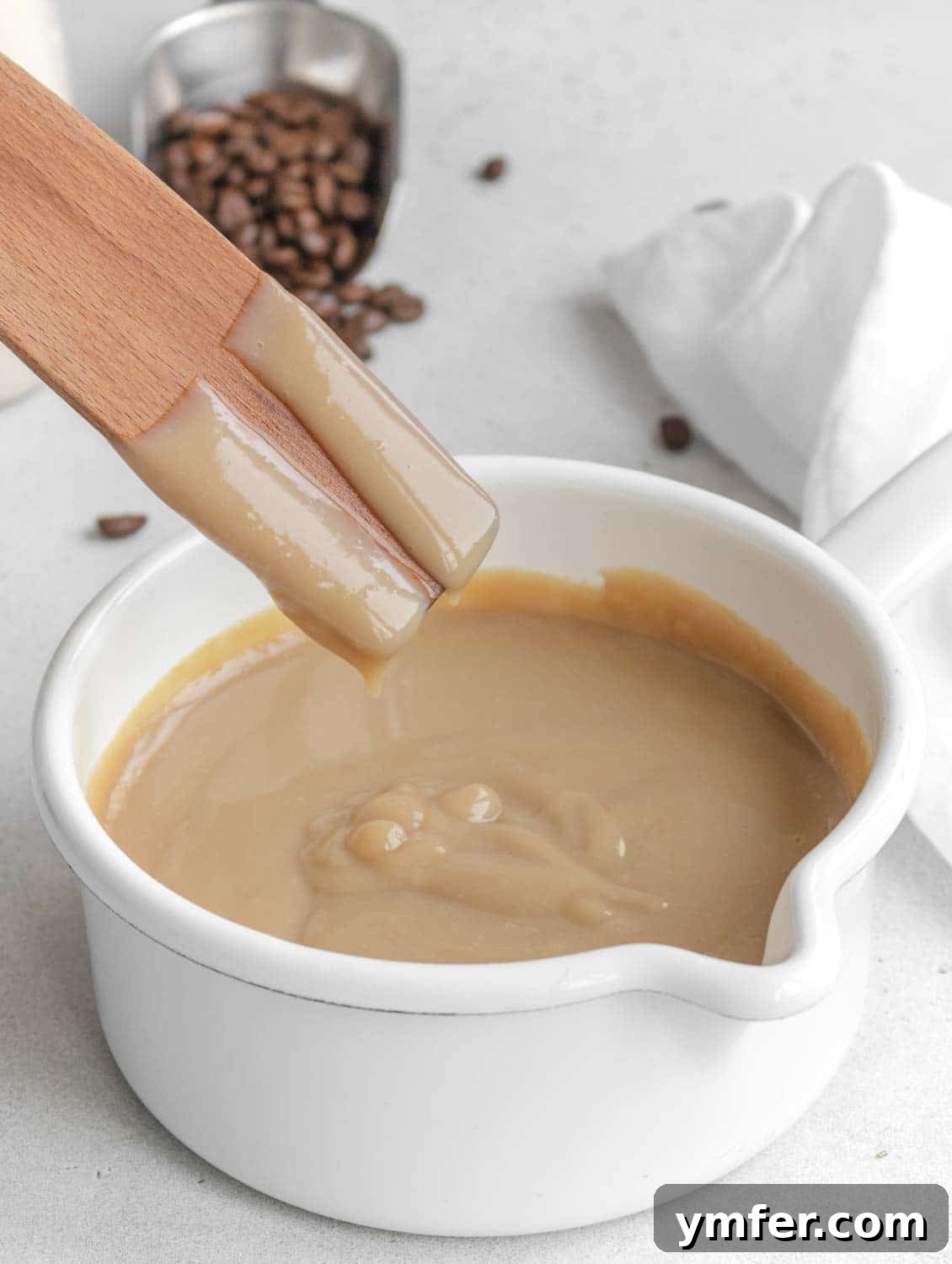 coffee custard test of creaminess