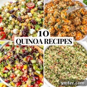easy quinoa recipes with bowls and salad recipes
