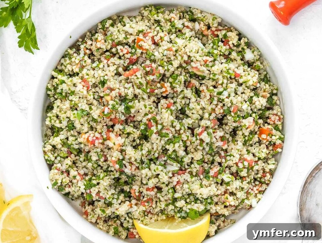 Effortless Quinoa Dishes 8 quinoa tabbouleh