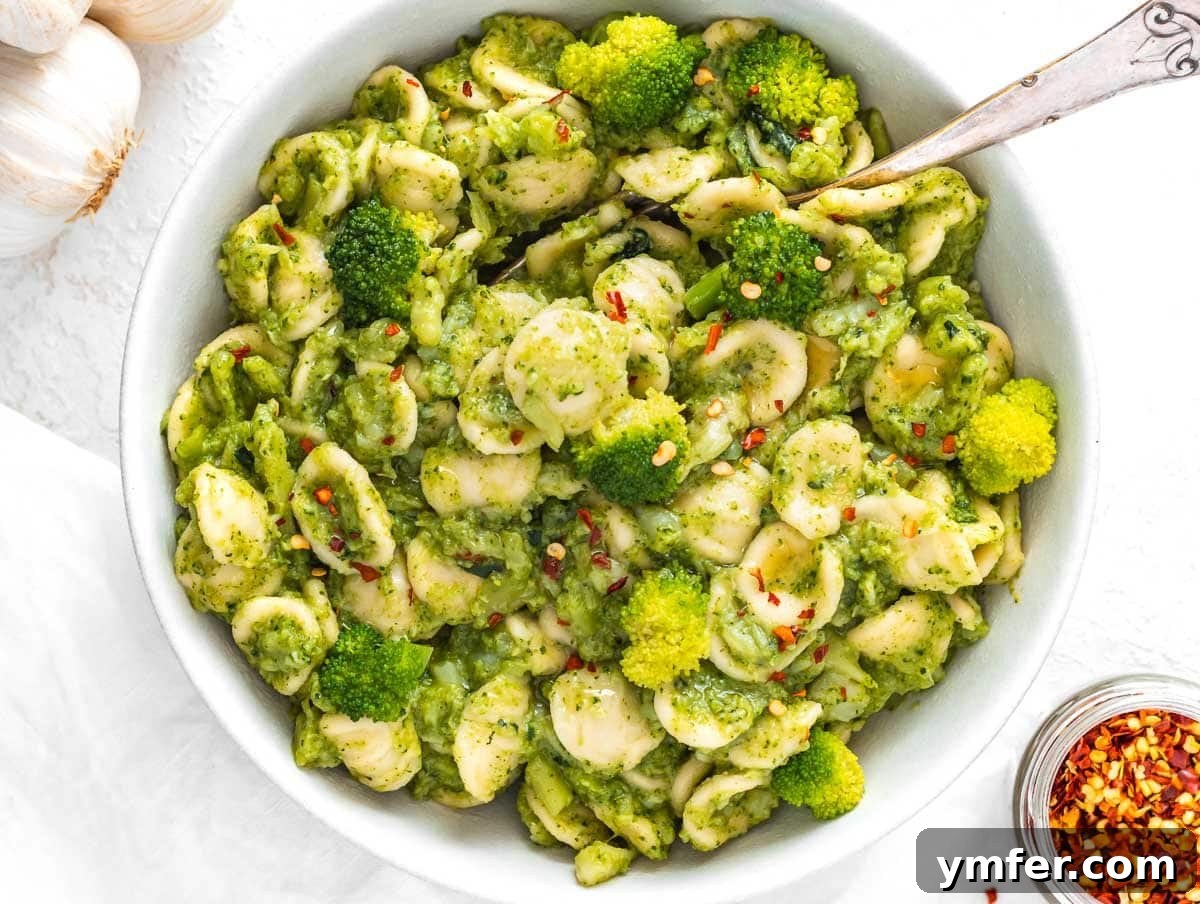 30 Dutch Oven Feasts 23 pasta with broccoli in a bowl