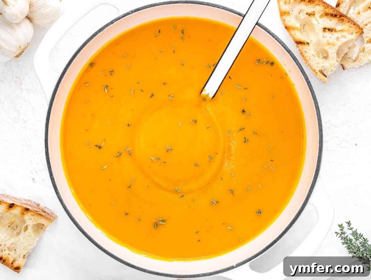 30 Dutch Oven Feasts 30 dutch oven full of butternut squash soup