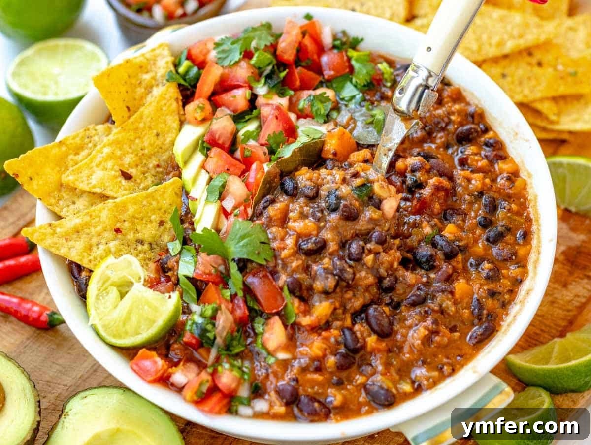 30 Dutch Oven Feasts 6 black bean soup with fresh lime, nachos, and pico de gallo