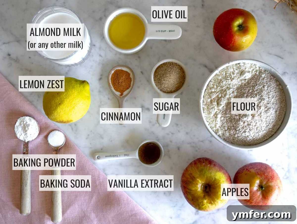 Orchard Spice Muffins 5 ingredients for apple muffins