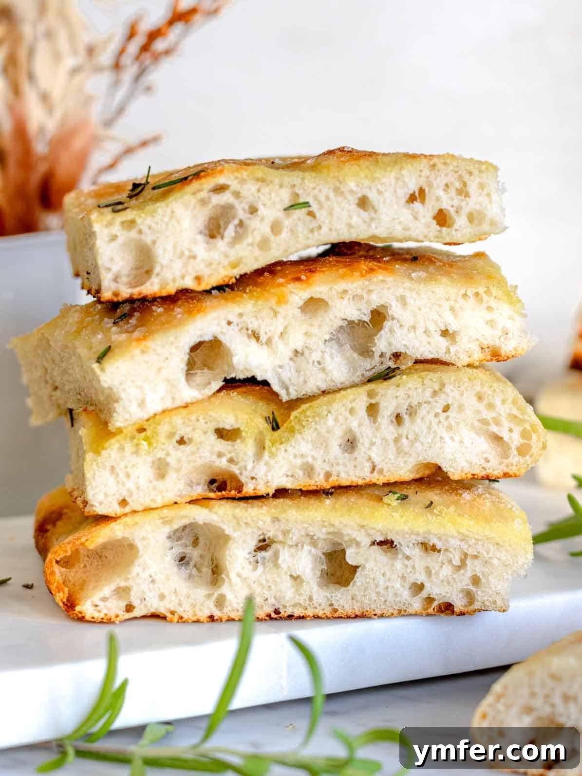 Golden Olive Oil Flatbread 2 4 pieces of schicciata