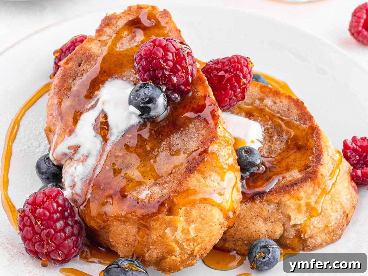 Fuel Your Morning: 30 Plant-Powered Breakfast Creations 26 Vegan French toast with vegan butter, berries and maple syrup