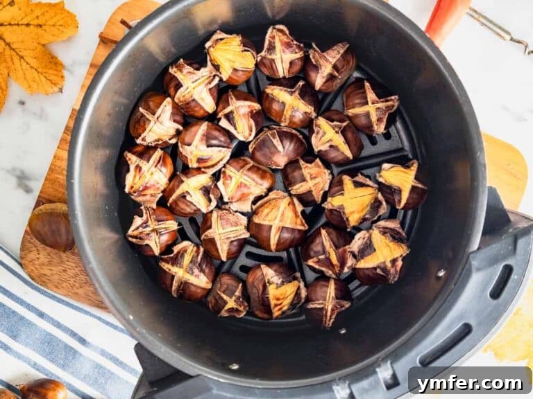 Air fryer chestnuts.