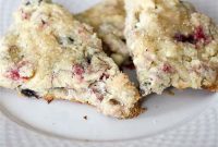 Berry Bliss White Chocolate Scones