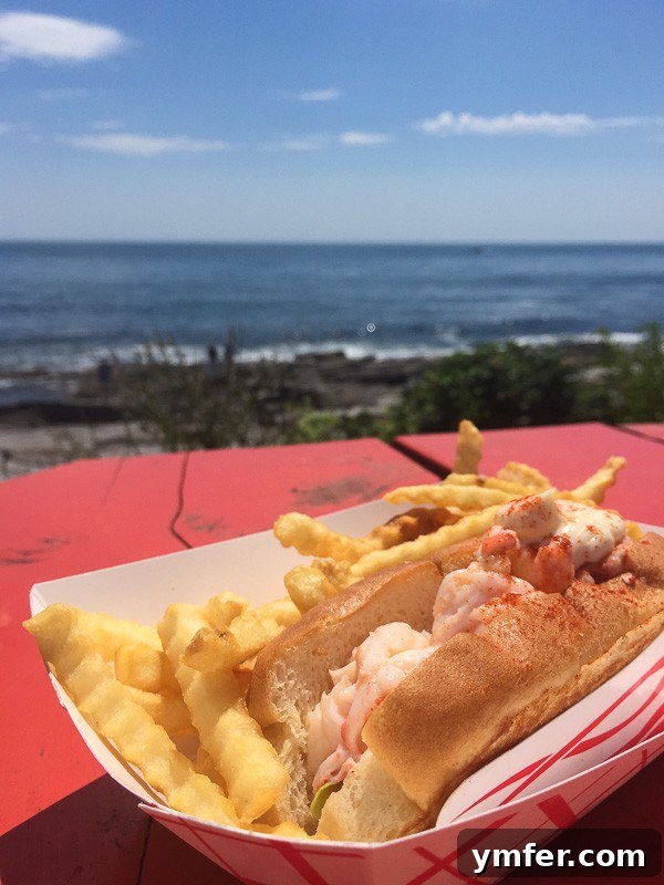 Discover Maine's Summer Magic 8 Summer Maine Travel Guide - Cape Elizabeth Lobster Shack at Two Lights