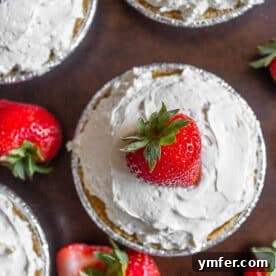 No Bake Strawberry Tarts