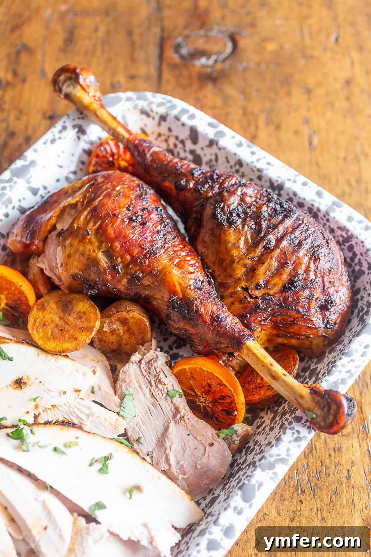 Classic Adobo Turkey 4 Cut up Adobo Butter Turkey.