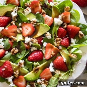 Vibrant Strawberry Spinach Salad 6 Strawberry spinach detox salad.