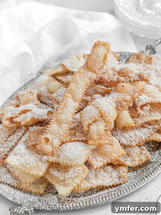 From Scratch Spread 4 Italian Chiacchiere deep fried