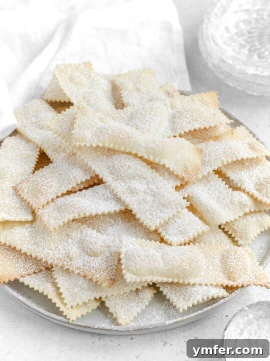 From Scratch Spread 6 oven baked italian chiacchiere