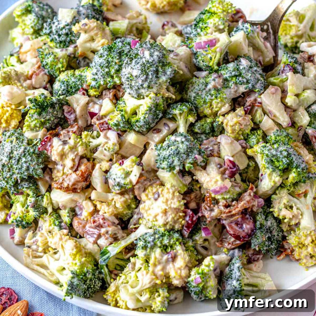 Strong & Satisfying: 21 High-Protein Salad Recipes 13 Broccoli salad.