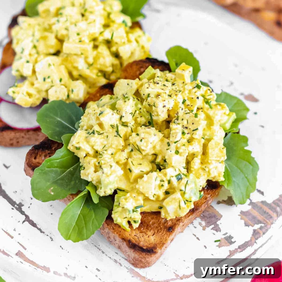 Strong & Satisfying: 21 High-Protein Salad Recipes 17 Tofu egg salad.