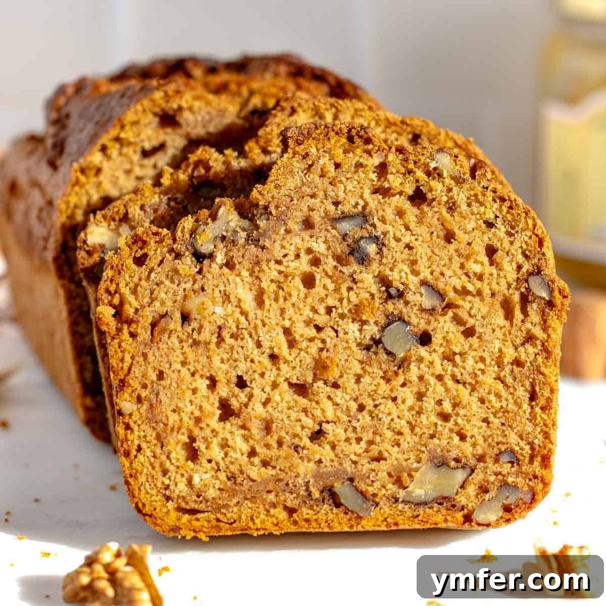 Boost Your Gut: 25+ Fiber-Packed Meals for Digestive Health 20 sweet potato bread with walnut chunks