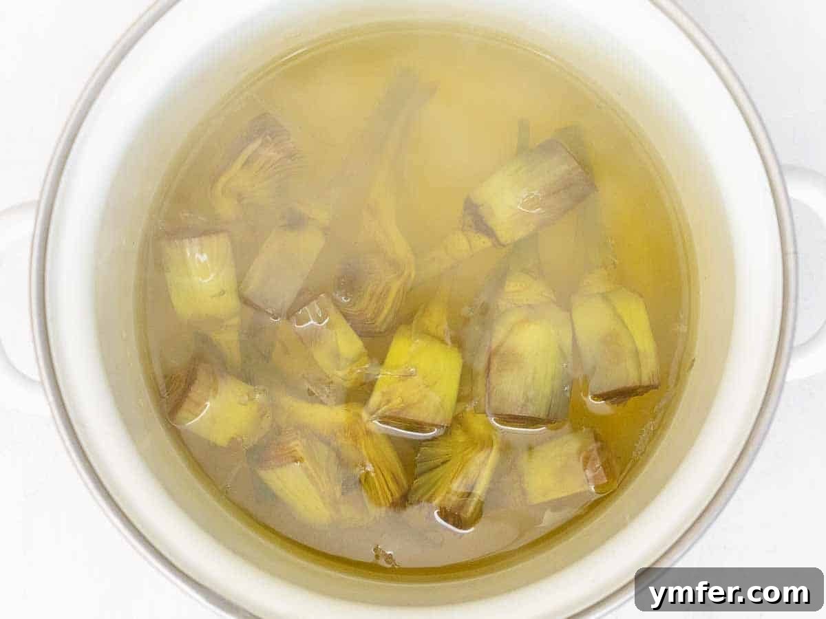 Simple Artichoke Recipes and Cooking Tips 24 boiling the artichokes in water