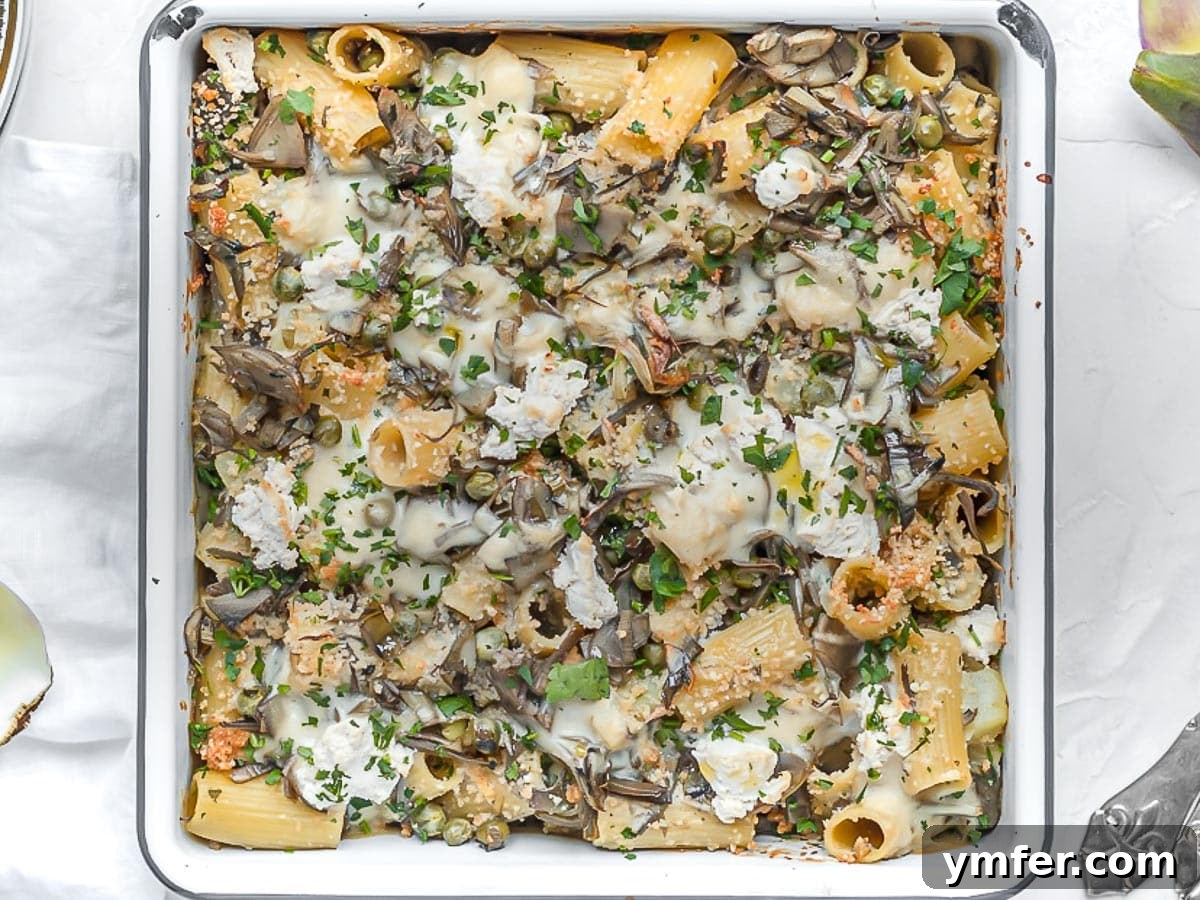 Simple Artichoke Recipes and Cooking Tips 28 Artichoke pasta bake