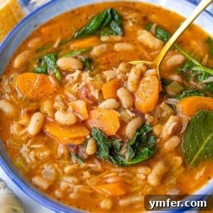 Hearty Greek Bean and Rice Stew Fasolada Inspired 10 Feature image healthy Greek bean stew with rice cozy Mediterranean comfort meal.