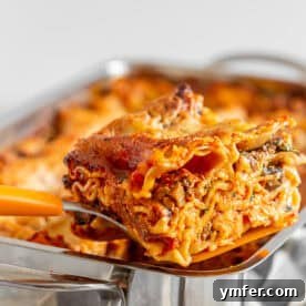 Italian Sausage Lasagna with Mushrooms