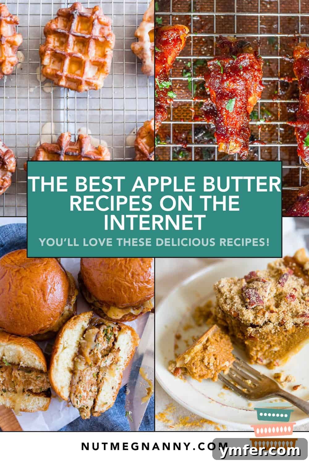 Ultimate Apple Butter Recipes 2 A beautifully arranged selection of dishes featuring sweet and savory apple butter, perfect for a recipe roundup.