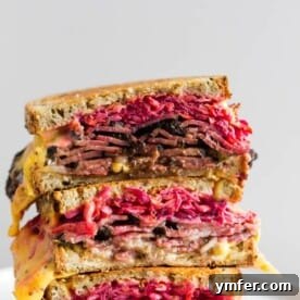 Grilled Pastrami and Root Slaw Sandwich 7 This grilled pastrami and root vegetable slaw sandwich is the perfect autumn sandwich. It’s grilled until the outside is crispy and the inside is perfectly warmed through. Plus, the addition of a homemade root vegetable slaw takes this sandwich to a whole new level of deliciousness.