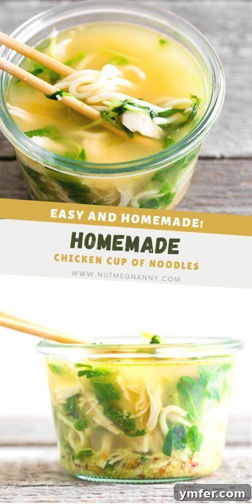 Instant Ramen Jars 14 A beautifully arranged Homemade Cup of Noodles image, perfect for sharing on Pinterest, highlighting its freshness and convenience.