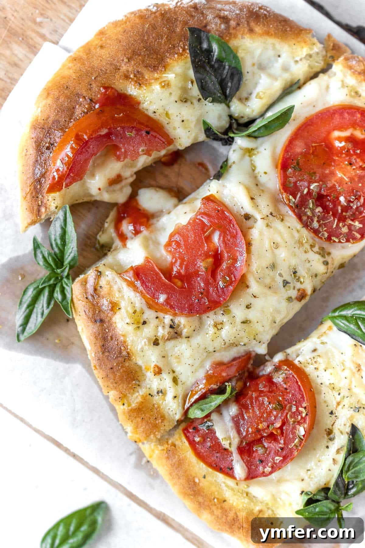 5-Minute Nut-Free Vegan Cheese Recipe 5 delicious plant-based cheese melted on a flatbread pizza