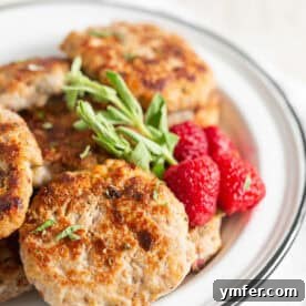 Homemade Chicken Sausage Patties