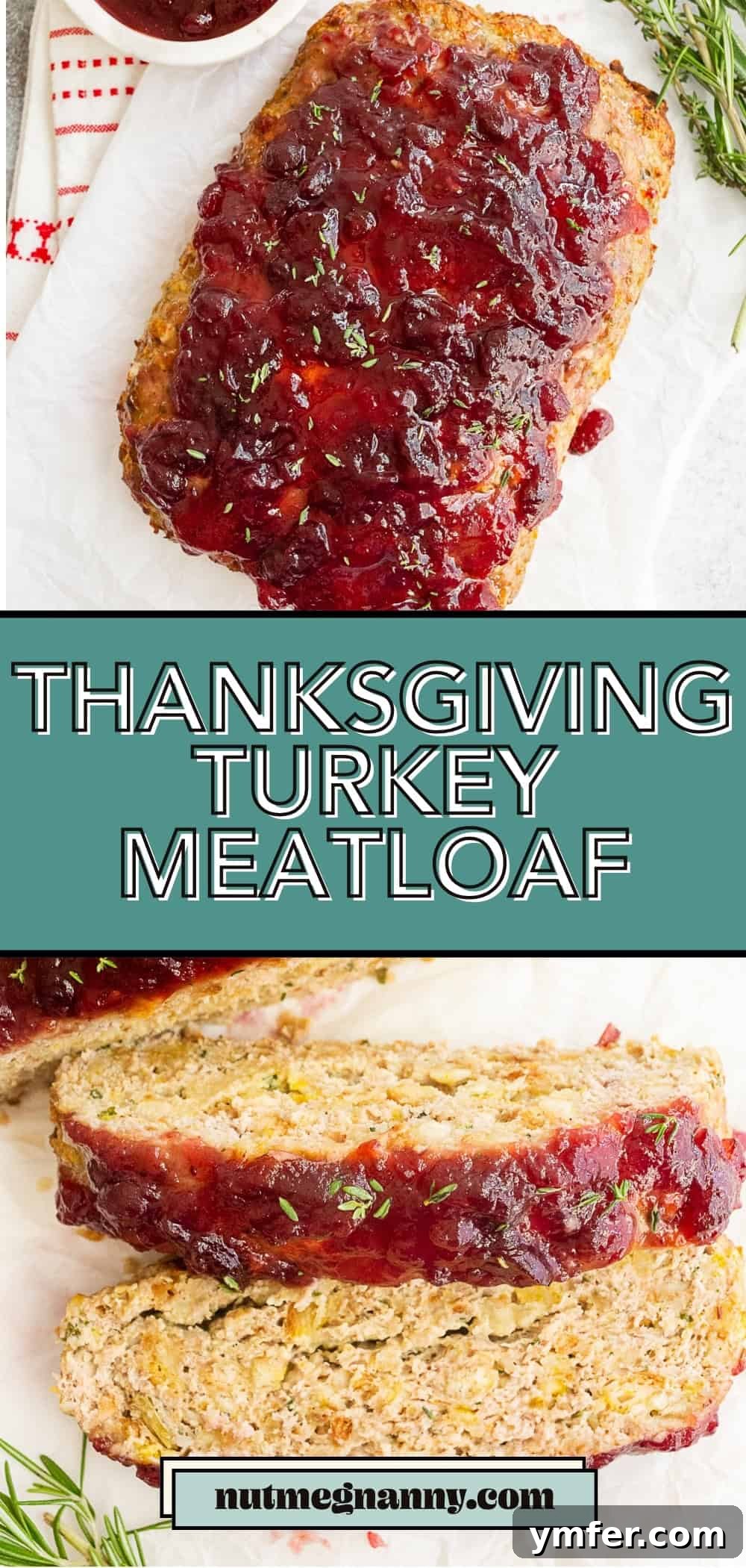 Festive Turkey Meatloaf 9 Thanksgiving Turkey Meatloaf long pin, perfect for Pinterest sharing.