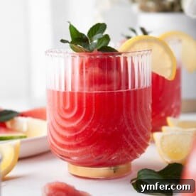 Thumbnail image of the Watermelon Frosé cocktail, ready for blending.