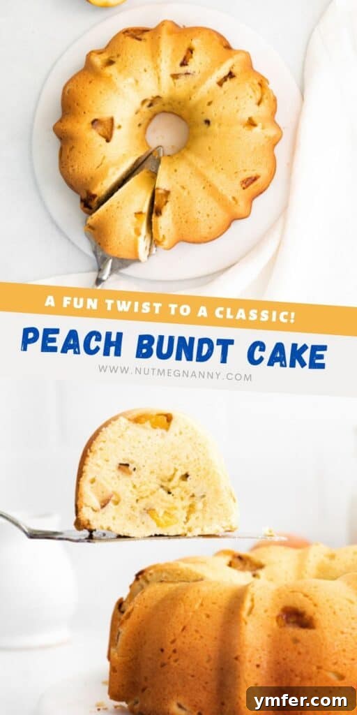 Sun-Kissed Peach Bundt 7 A beautiful Pinterest-optimized image of the peach bundt cake, perfect for sharing and inspiring other bakers.