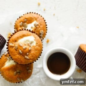 Pumpkin Cream Cheese Muffins