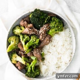 Crispy Air Fryer Beef and Broccoli 8 img 18609 14