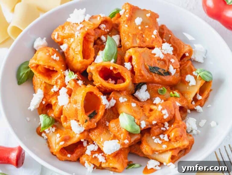 Plant-Powered Pasta 20 high protein vegan pasta with silken tofu and fresh basil leaves