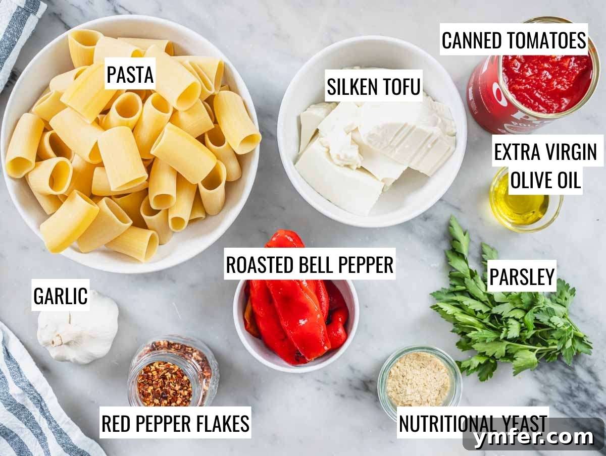 Plant-Powered Pasta 4 Ingredients for high protein pasta