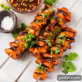 Sweet Heat Chicken Kebabs 8 Hot Honey Chicken Skewers