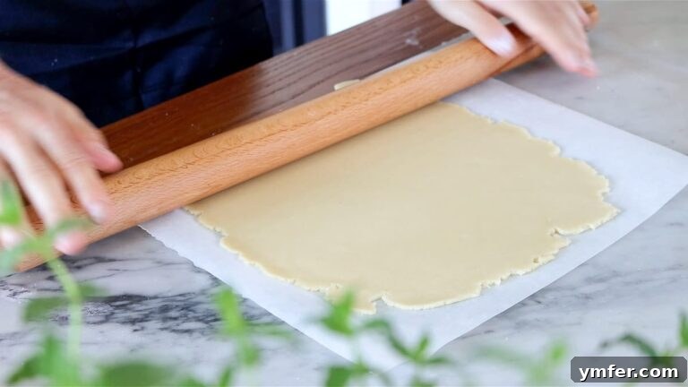 Rainbow Fruit Pizza 19 rolling the dough