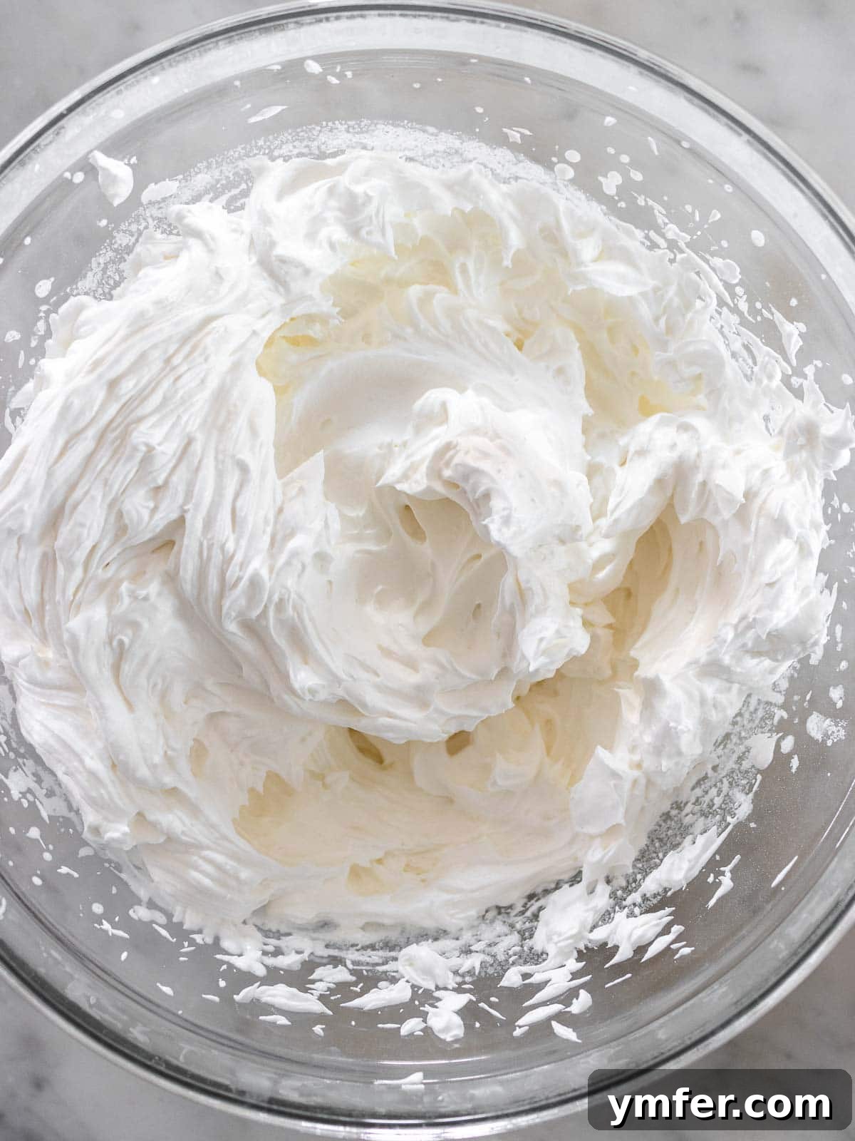 Espresso Cloud 6 whipped cream in a mixing bowl