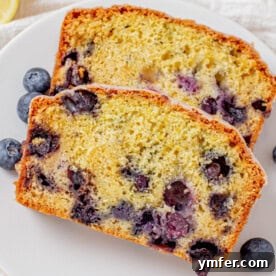 Blueberry Lemon Pound Cake