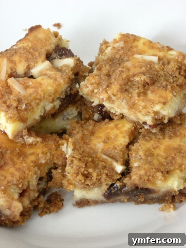 Damson Plum Cheesecake Bars by Nutmeg Nanny Damson Plum Cheesecake Bars by Nutmeg Nanny