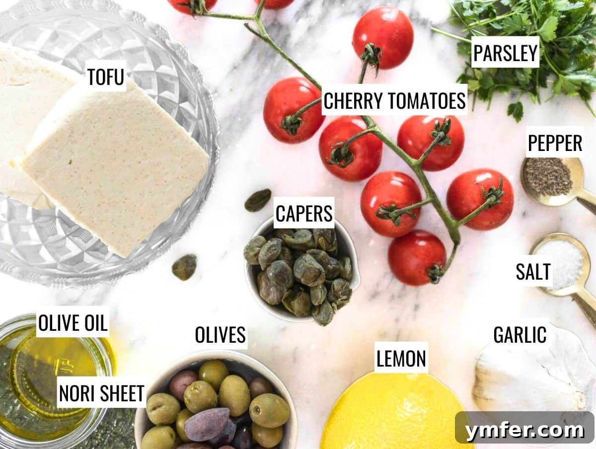 The Vegan Catch 5 vegan fish ingredients