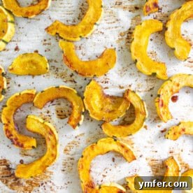 Maple Cinnamon Delicata Jewels 7 Cinnamon Maple Roasted Delicata Squash recipe image