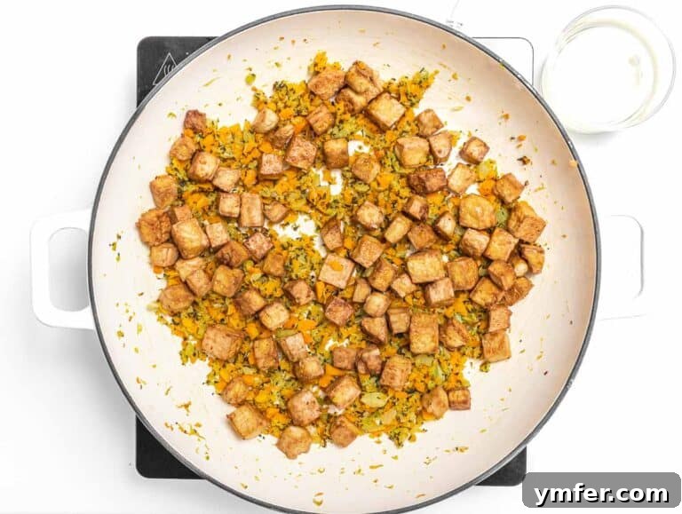 baked tofu in flavor base