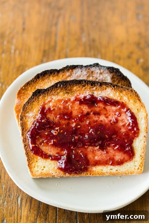 Classic English Muffin Toast Loaf 4 Close-up of English Muffin Toasting Bread ingredients laid out on a table.