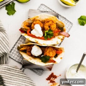 Image of Sheet Pan Shrimp Fajitas recipe