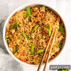 Umami Chicken Ramen Stir Fry 10 Ground Chicken Ramen Stir Fry