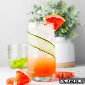 Grapefruit Gin Sparkler 11 Grapefruit Gin Fizz